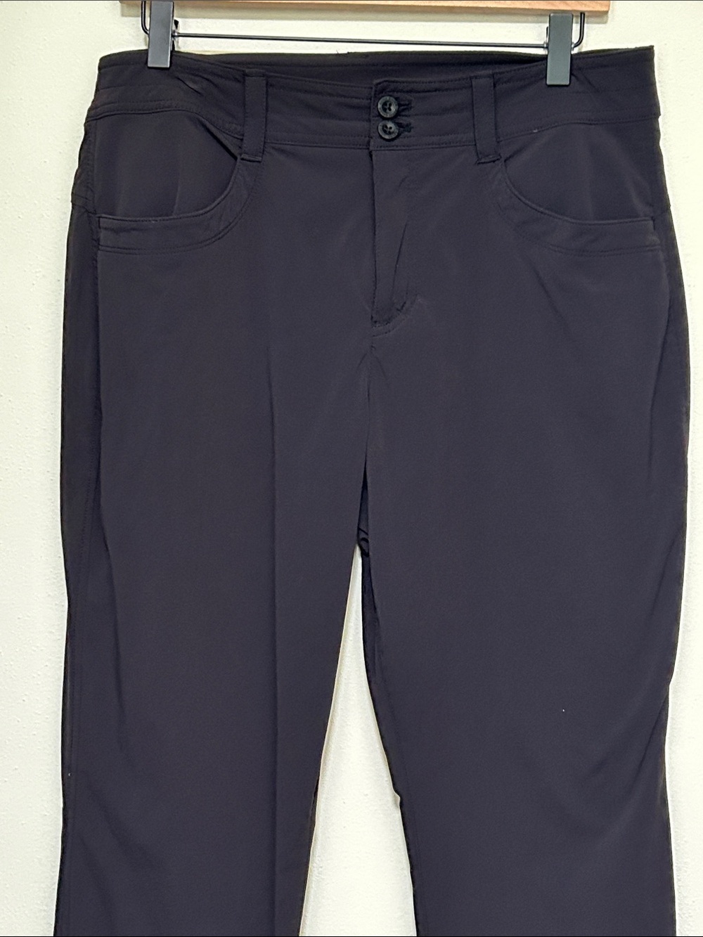 Eddie Bauer Horizon convertible lightweight  Straight Leg Pants black 12